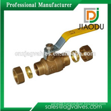 Newest latest dzr brass plumbing gas ball valve